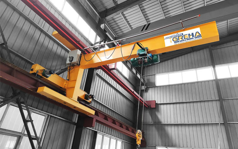 Wall Traveling Jib Cranes